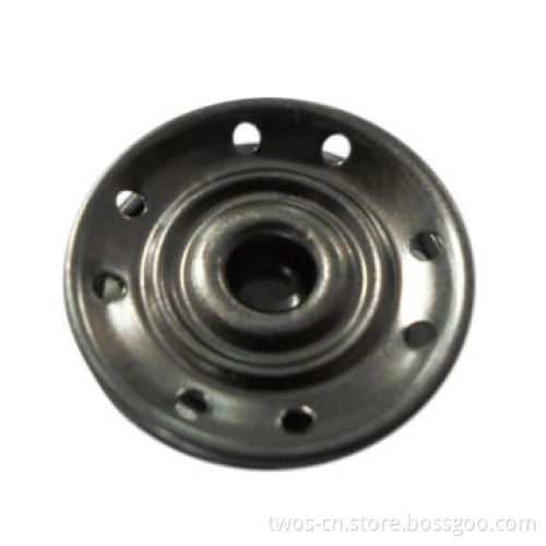Metal Press Button, Perfect in American Brass Color, Nickel- and Lead-free